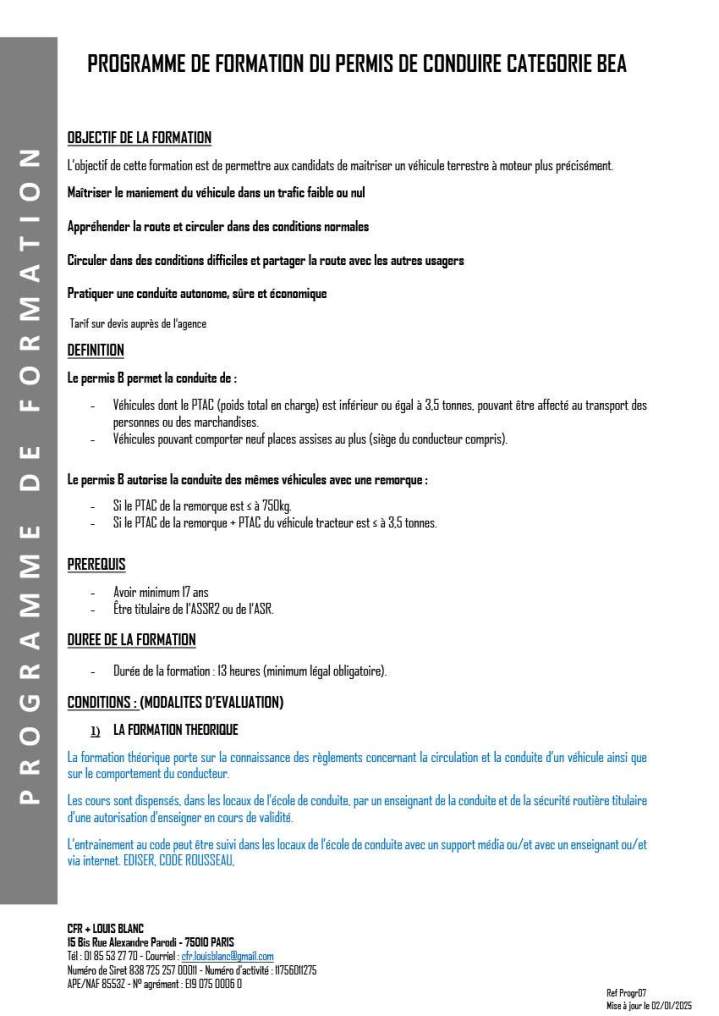 Programme de formation REMC auto crit 1.3