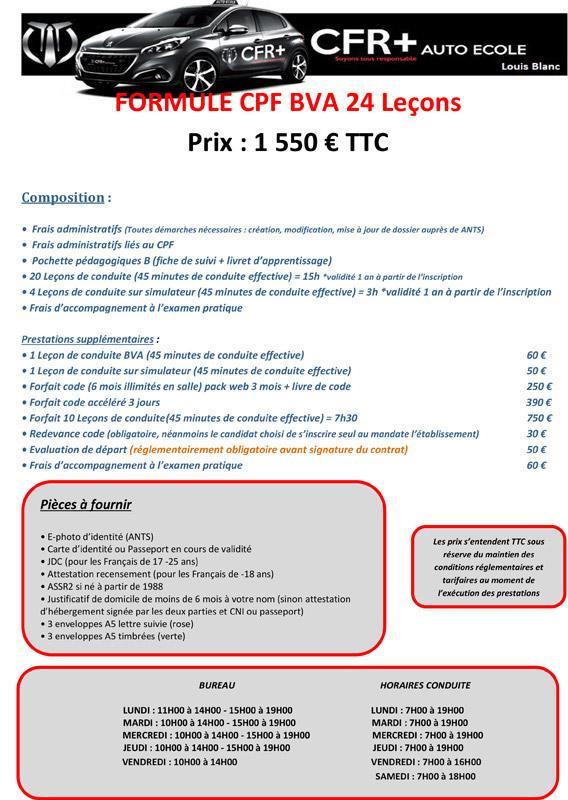 FORMULE CPF BEA 24 LEÇONS 18H L.B