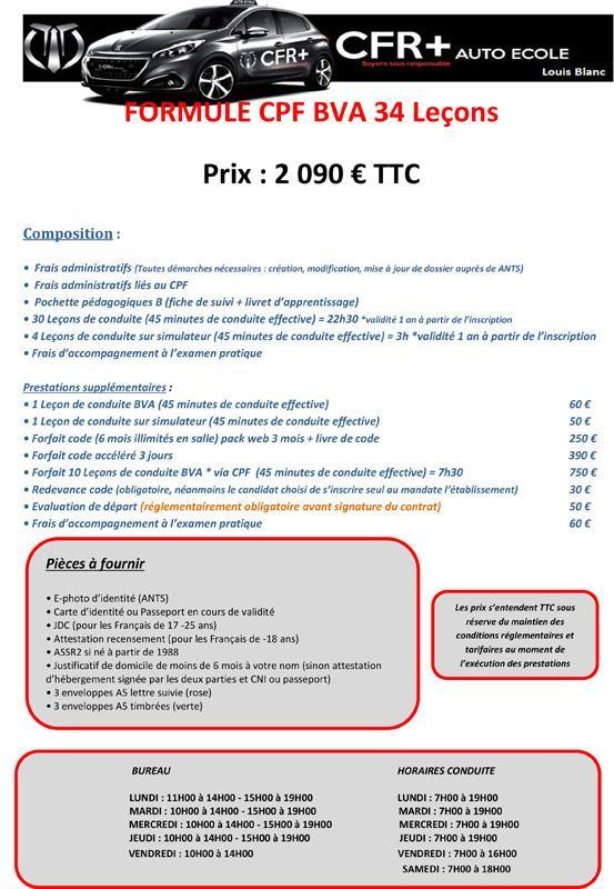 FORMULE CPF BEA 24 LEÇONS 18H L.B