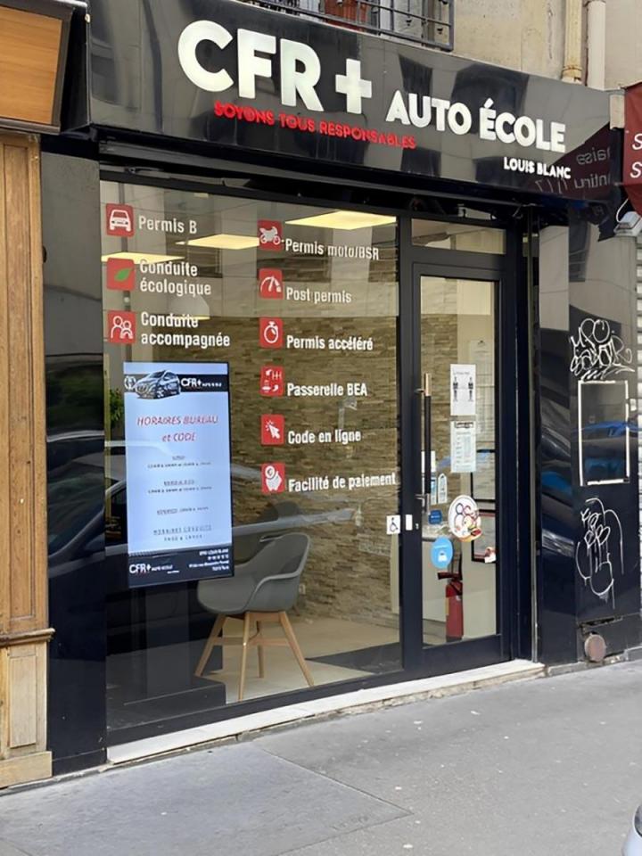 CFR+ Auto-école Paris